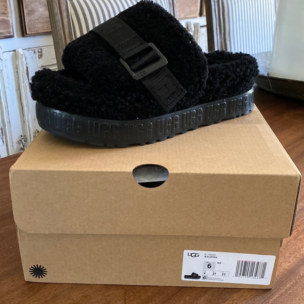 Ugg Fluffita slide